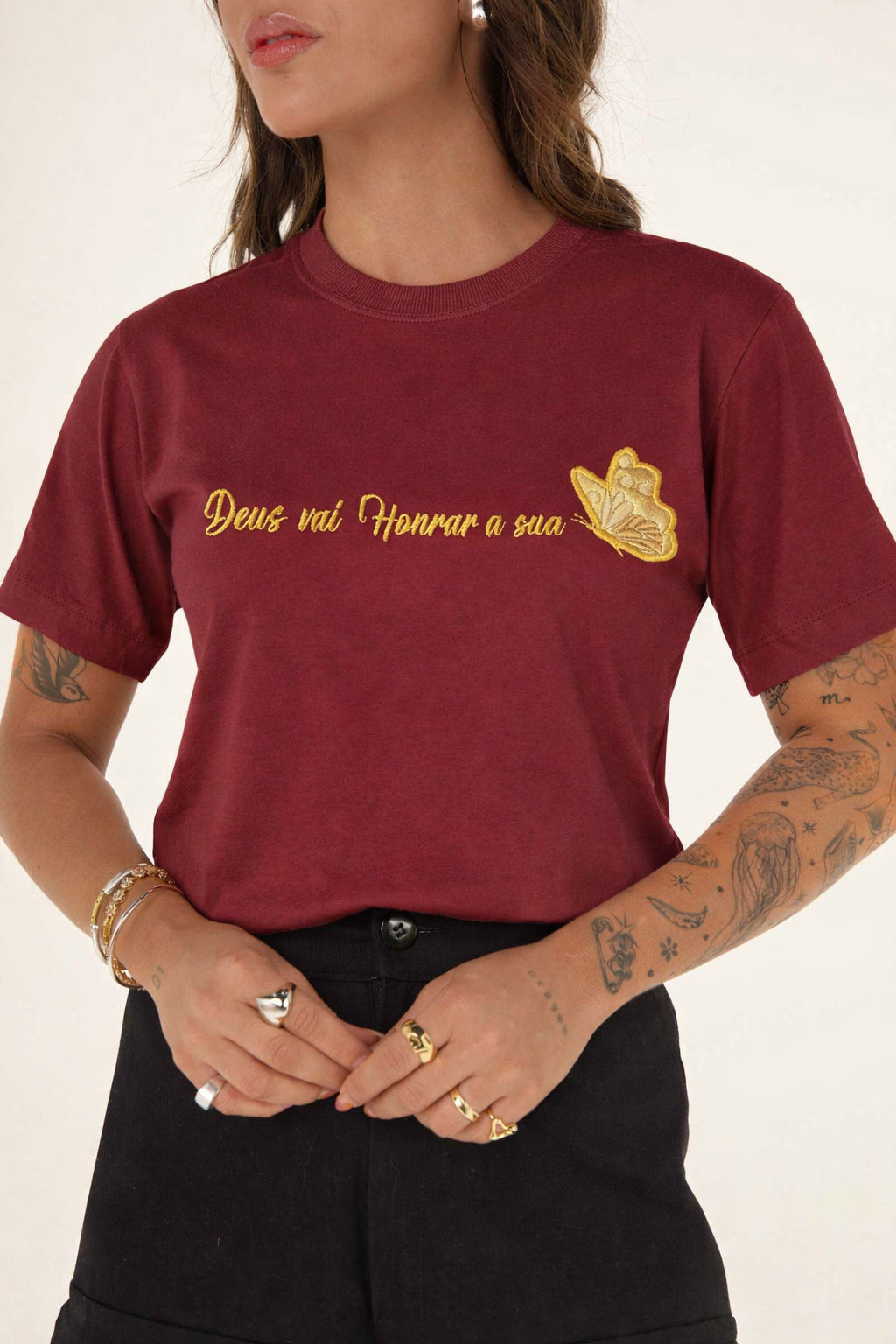 T-shirt Bordada