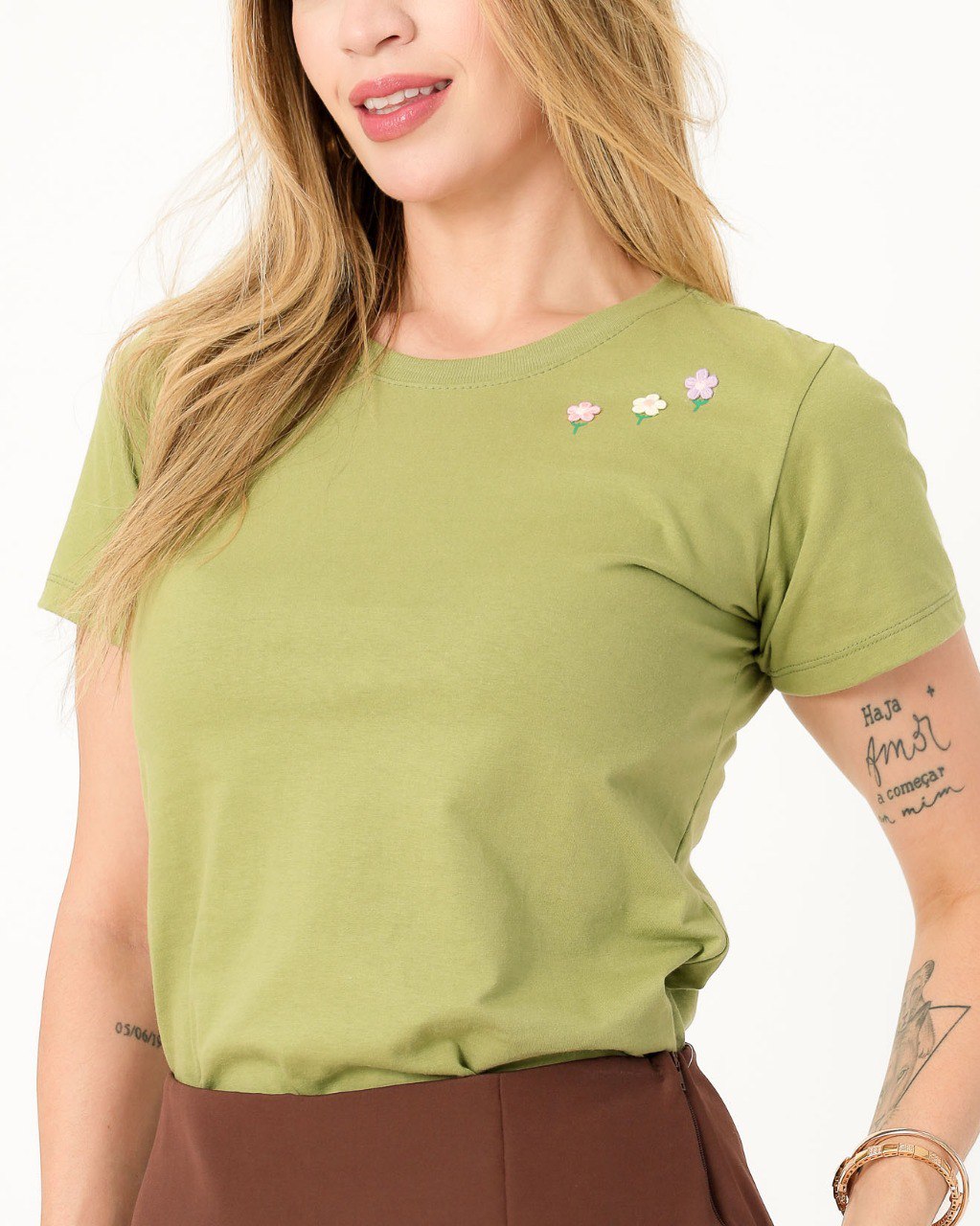 T-shirt Bordada