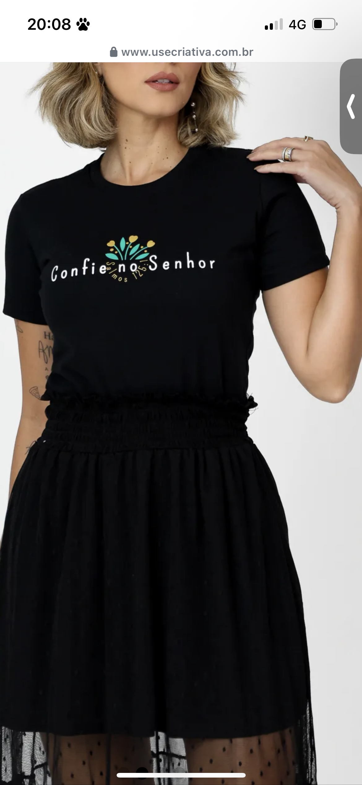 T-shirt estampada